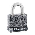 Master Lock Padlock Stl Kd Vrtclr 1-1/8In 380D